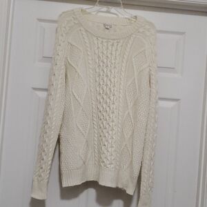 ❣️MERONA acrylic wool blend creme sweater